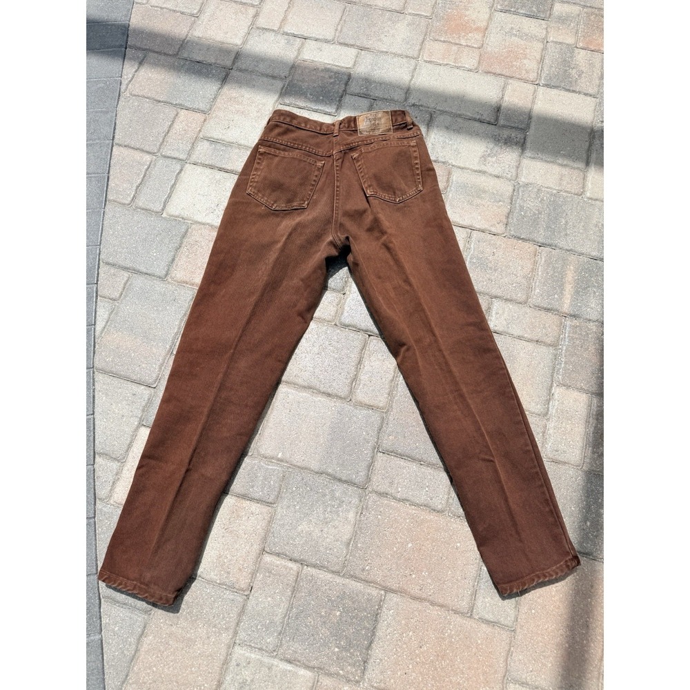The London Jean Moda International Women's Brown Jeans Size 8 Made USA Vintage